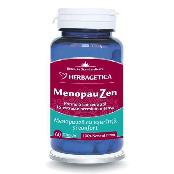 MenopauZen, 60 capsule, Herbagetica