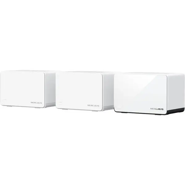MERCUSYS Router wireless MERCUSYS Gigabit Halo H85X, Dual-Band, WiFi 6, 2.4 GHz - 574 Mbps 5 GHz - 2402 Mbps, 3 bucati