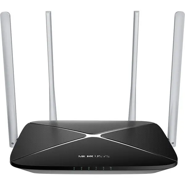 MERCUSYS Router wireless MERCUSYS MB135-4G, AC1200, Dual-Band, 4G LTE, 2.4 GHz - 300 Mbps, 5 GHz - 867 Mbps, Negru