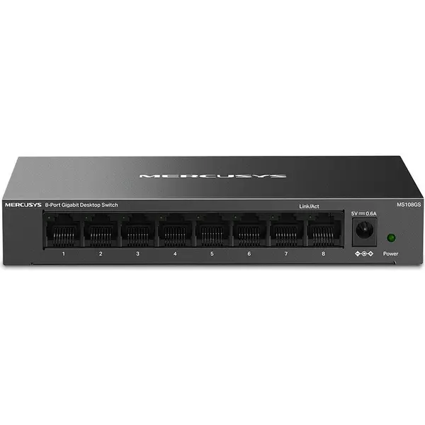 MERCUSYS SWICH Mercusys MS108GS Gigabit Ethernet, RJ-45 Ethernet