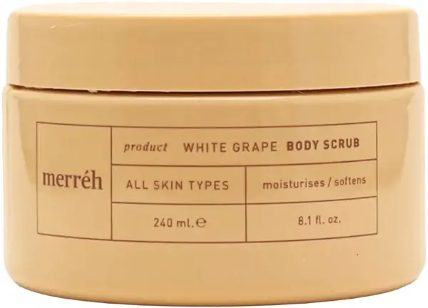 Merréh White Grape Exfoliant corporal, 240 ml