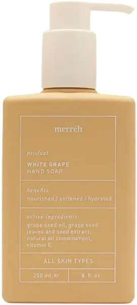 Merréh White Grape Săpun hrănitor pentru mâini, 250 ml