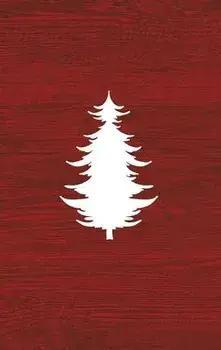 Merry: A Red Hardcover Decorative Book for Decoration with Spine Text to Stack on Bookshelves, Decorate Coffee Tables, Christ, Hardcover/Murre Book Decor