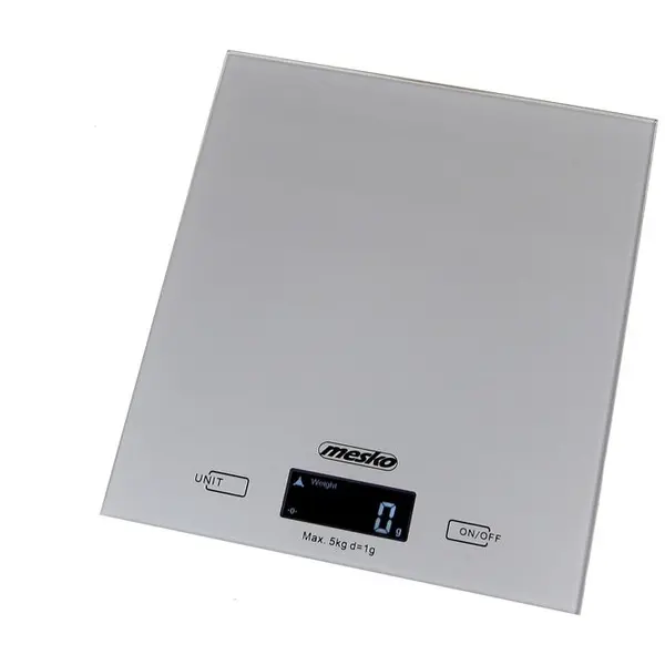 Mesko Cantar de bucatarie Professional Mesko MS 3145, 5 kg, ecran LCD, Gri