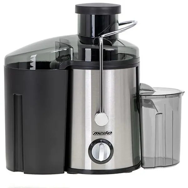 Mesko Storcator de Fructe Mesko MS4126B, Putere 600W, 3 Viteze, Colector Pulpa 1.5L, Recipient Suc 0.45L, Negru