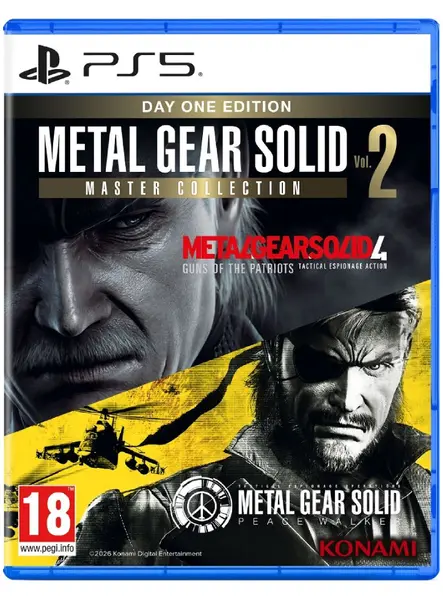 Metal Gear Solid Master Collection Vol. 2 Day One Edition Xbox Series S/X|PlayStation 4|Nintendo Switch|PC|PlayStation 5