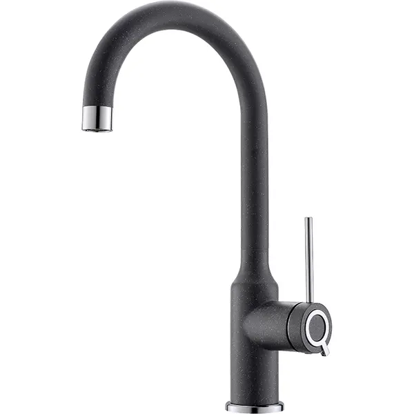 Metalac Baterie chiuveta Metalac Granit Classy, 340x222mm, Negru