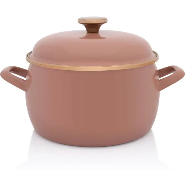 Metalac Oala cu capac Moka Metalacemail, 22cm, 5.4l