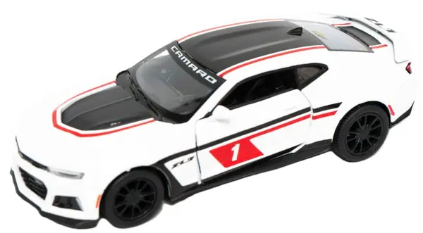 Metallică Kinsmart - 2017 Chevrolet Camaro ZL1, #1,1:38, albă