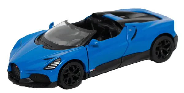 Metallică Kinsmart - Bugatti Mistral, 1:36, albastru