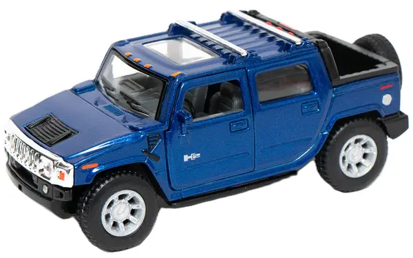 Metallică Kinsmart - Hummer H2, 1:36, albastru