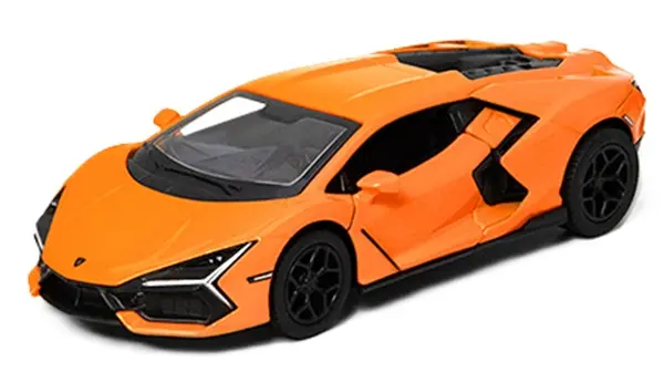 Metallică Kinsmart - Lamborghini Revuelto, 1:38, portocalie