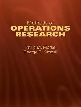 Methods of Operations Research, Paperback/Philip M. Morse