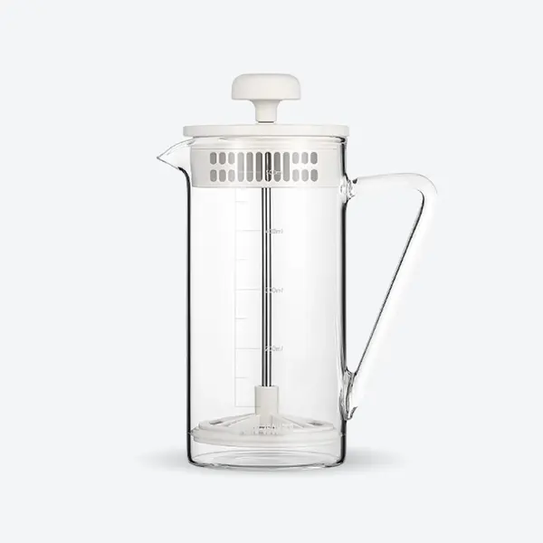 MHW-3BOMBER, presă franceză pentru cafea, 450ml - Alb