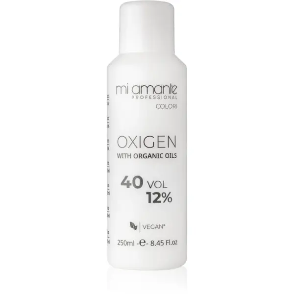 Mi Amante Professional Colori Oxigen With Organic Oils lotiune activa pentru uz profesonial 12% 40 Vol. 250 ml