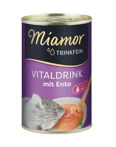 MIAMOR Trinkfein Supa de rata pentru pisici 135 g