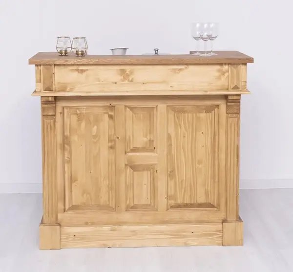 Mic mobilier cafenea 120 blat din stejar-Culoare_P093 - CERUIT