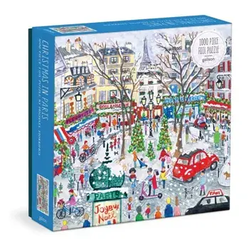 Michael Storrings Christmas in Paris 1000 Piece Foil Puzzle/Michael Storrings
