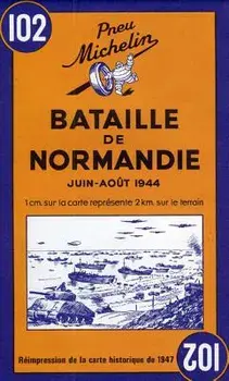 Michelin Map Battle of Normandy 102, Paperback/Michelin