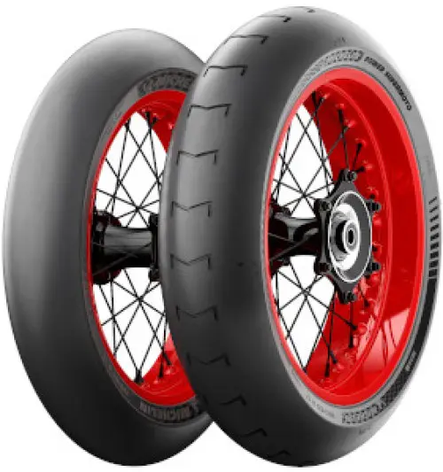 Michelin Power Supermoto ( 120/75 R16.5 TL M/C, Mischung Mediu, NHS, Roata fata )