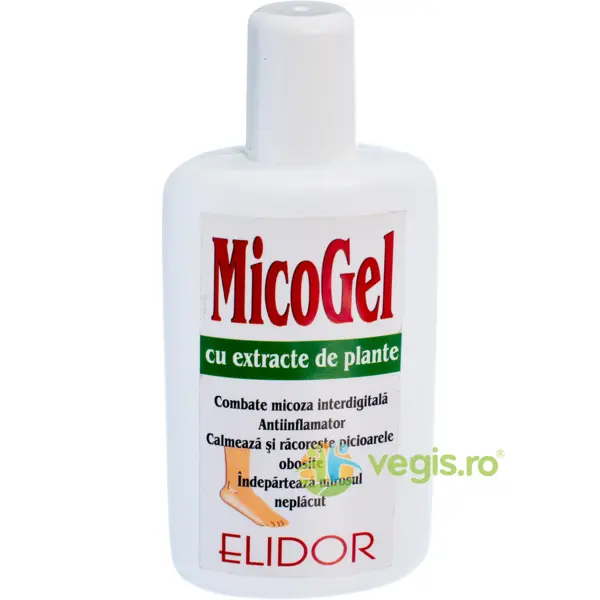 MicoGel cu Extracte din Plante (Combaterea Micozei Interdigitala) 60ml