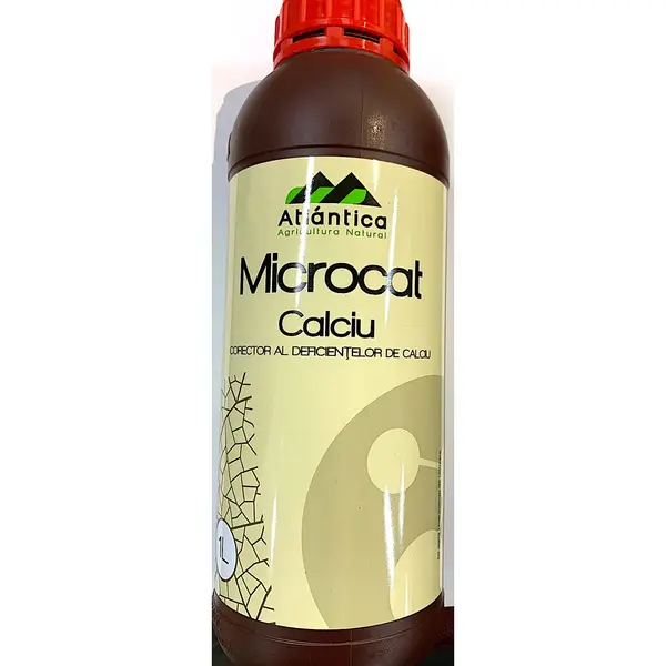 Microcat Calciu 1L ingrasamant foliar pentru carente de Calciu, Atlantica Agricola, contine Calciu, Azot, aminoacizi, acizi organici (grau, porumb, rapita, floarea soarelui, cartof, soia, mazare, pomi fructiferi, gazon, vita de vie) - Default Title