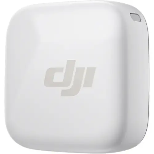 Microfon Clip-On DJI Mic Mini, 2.4G, Bluetooth 5.3, Pana la 400 m, Android/iOS (Alb)