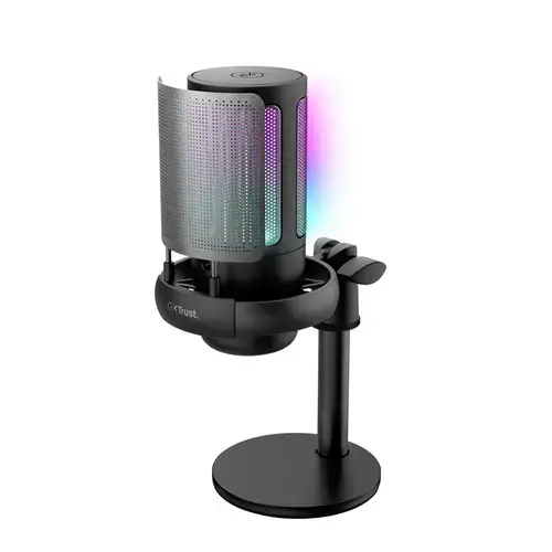 Microfon Gaming Trust GXT238 Auron, iluminat, USB, RGB, 1.8m, Negru