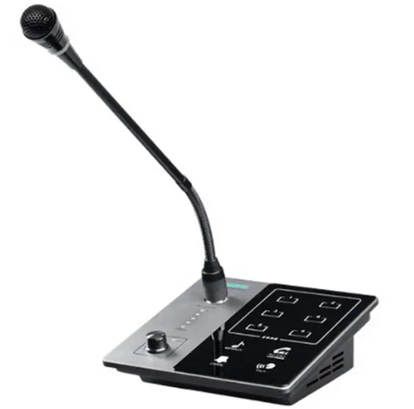 Microfon pentru conferinta DSPPA DMA60M, statie apel 6 zone, RJ45