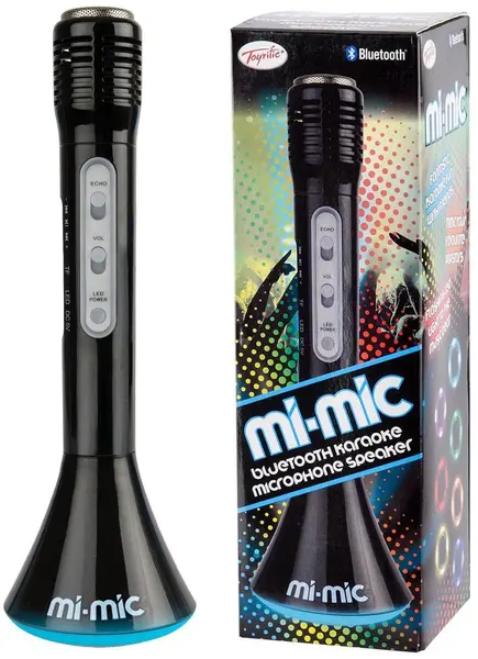Microfon pentru copii Mi-Mic - negru