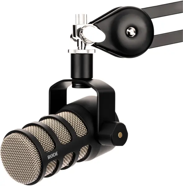 Microfon Rode - Podmic, gri/negru