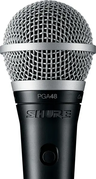 Microfon Shure - PGA48-XLR, negru