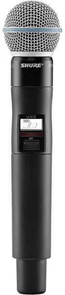 Microfon Shure - QLXD2/B58-H51, fără fir, negru