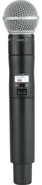 Microfon Shure - ULXD2/SM58-H51, fără fir, negru