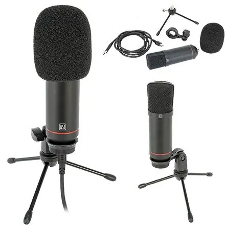 Microfon USB pentru streaming si podcast BST STM300