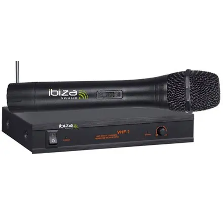 Microfon wireless 207.5MHZ ibiza Ibiza Sound VHF1A