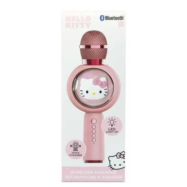 Microfon wireless cu speaker, OTL, Hello Kitty