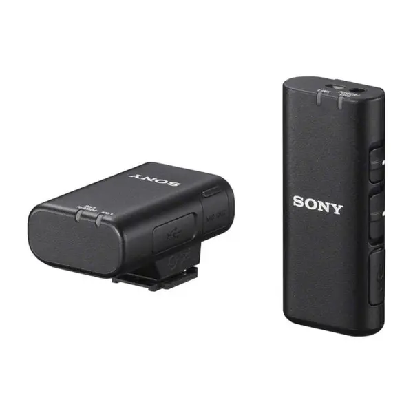 Microfon Wireless Sony ECM-W2BT, Bluetooth, Stereo, Negru