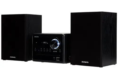 Microsistem Audio AIWA MSBTU-300, 20 W, Bluetooth (Negru)