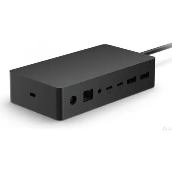 Microsoft Docking Station Microsoft Surface Dock 2 1GK-00002, Multiport, USB-A, USB Type-C, Ethernet, Negru