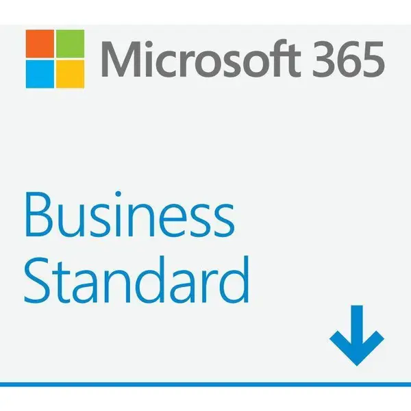 Microsoft Microsoft Office 365 Business Standard 2019, All languages, Subscriptie 1 An, Electronic, ESD