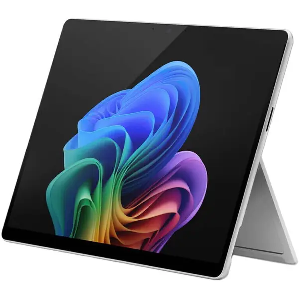 Microsoft Tableta Microsoft Surface Pro 11, Qualcomm Snapdragon X Plus, 13 inch, 16GB RAM, 512GB SSD, Windows 11 Copilot+, Platinum-Argintiu