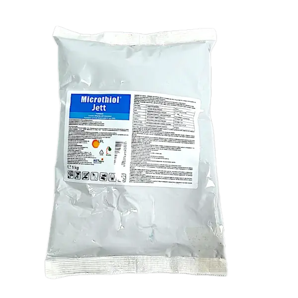 Microthiol Jett 1 kg, fungicid de contact pe baza de Sulf, UPL, fainare (castraveti, mar, cereale paioase, piersic, coacaz, silvicultura, vita de vie) - Default Title