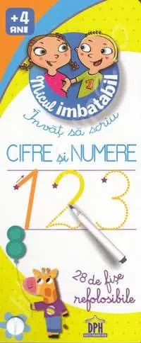 Micul imbatabil - Invat sa scriu cifre si numere