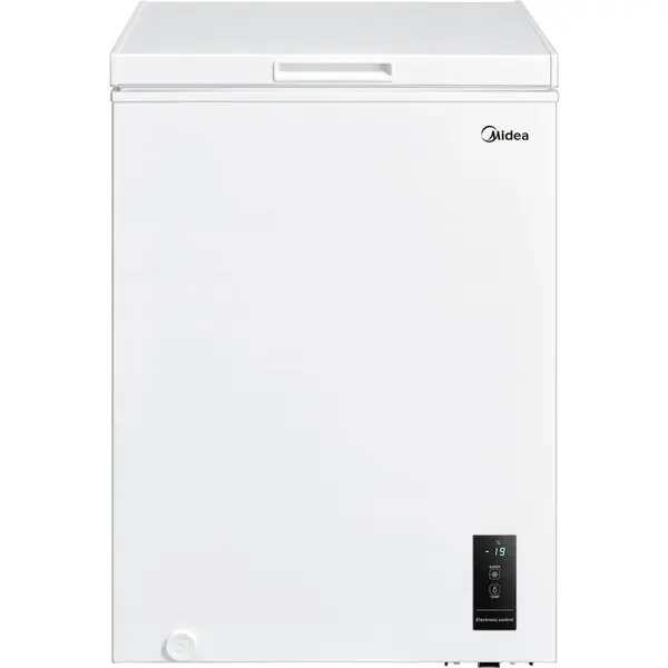 Midea Lada Frigorifica Midea MDRC152FEE01, clasa E, Independenta, Inaltime 85 cm, Capacitate neta congelator 99 L, Alb