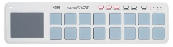 MIDI controler Korg - nanoPAD2, alb