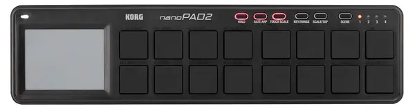 MIDI controler Korg - nanoPAD2, negru