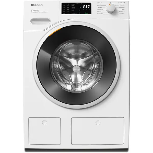 Miele Masina de spalat rufe Miele WSG 883 WCS, 9 kg, 1400 rpm, Clasa A, SteamCare, Dozare automata, QuickPowerWash, Alb