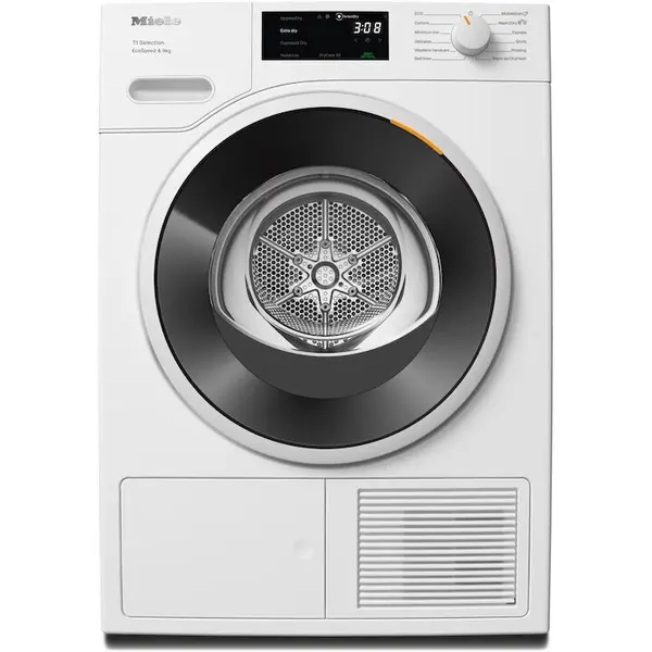 Miele Uscator de rufe Miele, EcoSpeed, 9kg, DirectSensor, SilenceDrum, DryCare 40, HygieneDry, Alb [12729710]
