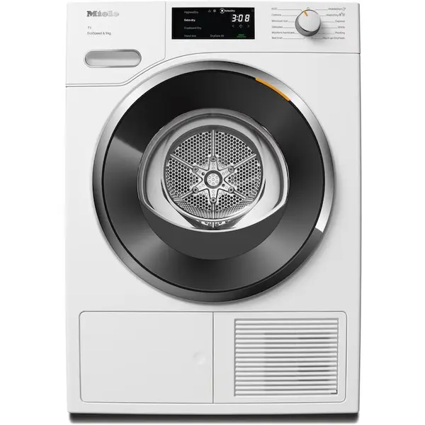 Miele Uscator rufe Miele TWH 780 WP EU1 LW, EcoSpeed, 9 kg, Hygien Dry, DryCare 40, SilenceDrum, DirectSensor, Clasa energetica C, Alb [12729690]